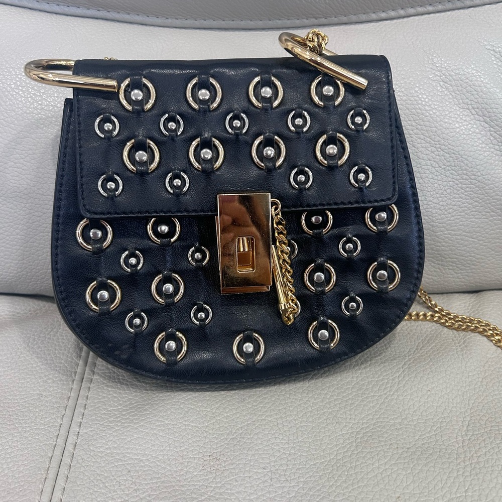 Chloé Mini Drew Ring Crossbody Bag